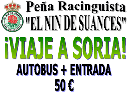 Cartel del viaje a Soria de la web original.